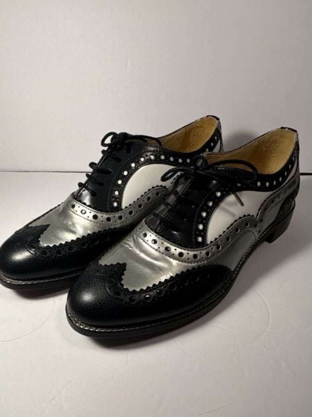 The Office of Angela Scott Mr. Doubt Leather Wingtip Oxfords